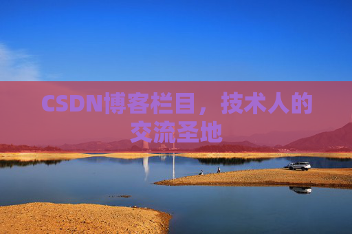 CSDN博客栏目，技术人的交流圣地
